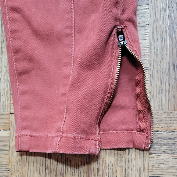 Just Fab Plus Size 33 Rust Red Pants - Picture 5 of 8